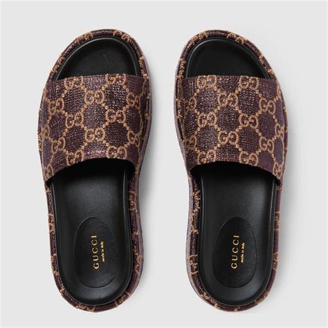 womens gucci.slides|Gucci women's slides clearance sale.